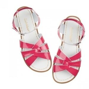 Salt Water Pink Girls Size Girls 2 Original Shiny Fuchsia Kids Sandals